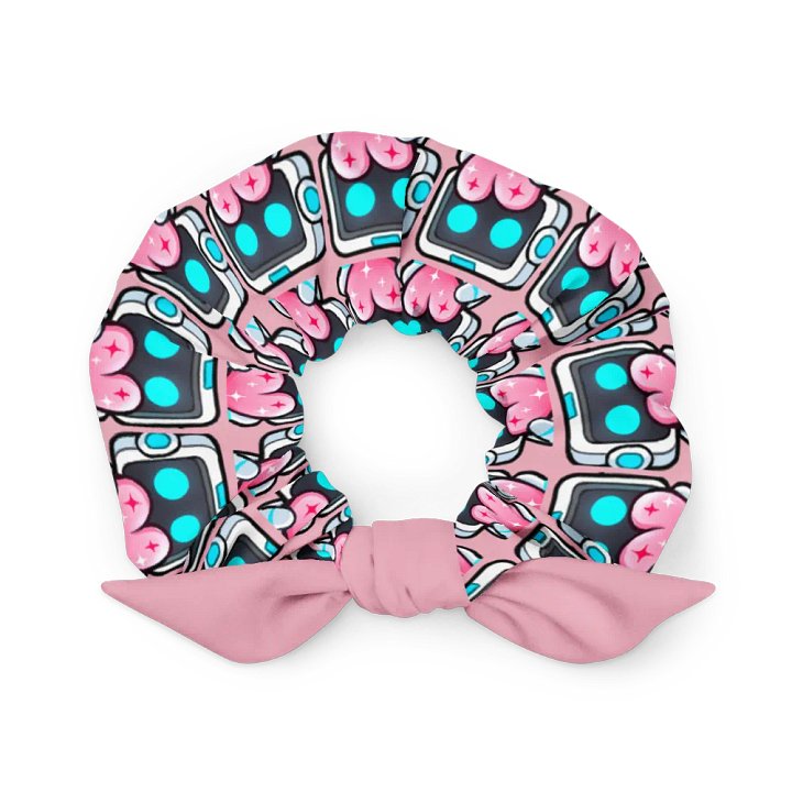 Robot love scrunchie - Pink product image (1)