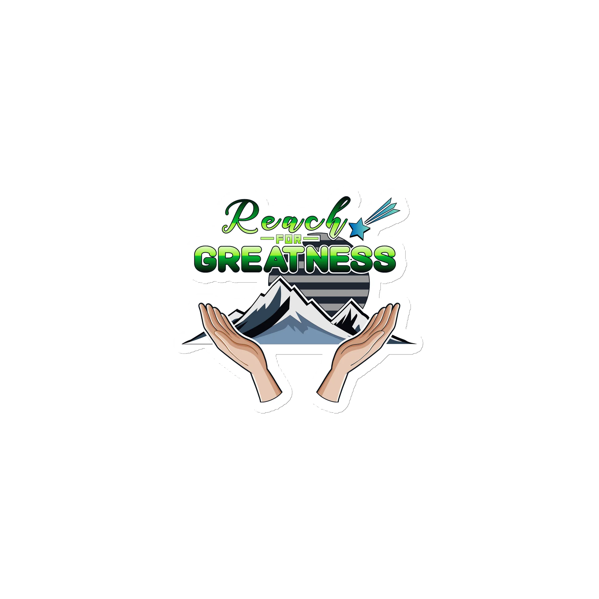 Reach for Greatness Magnet product image (1)