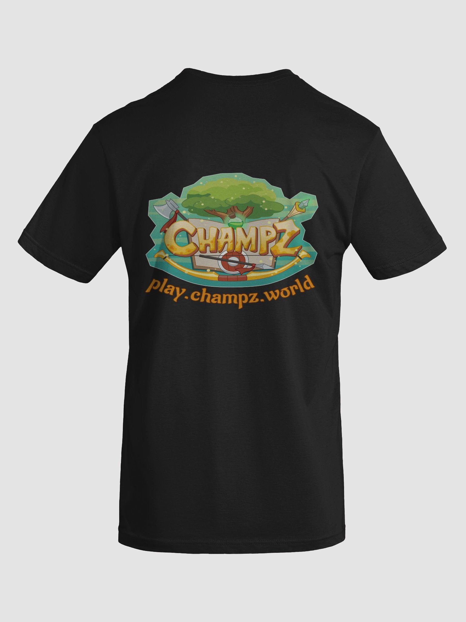 Champz Logo Back Tee, Slim Fit product image (27)
