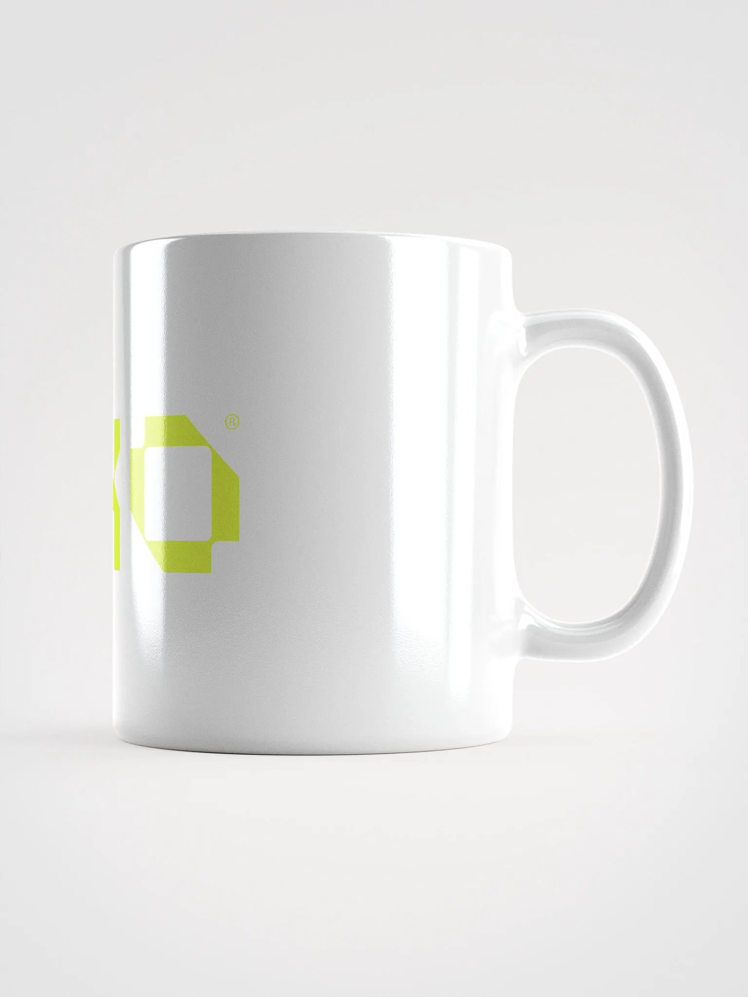 EKO's Yellow Logotype Mug (White) product image (1)