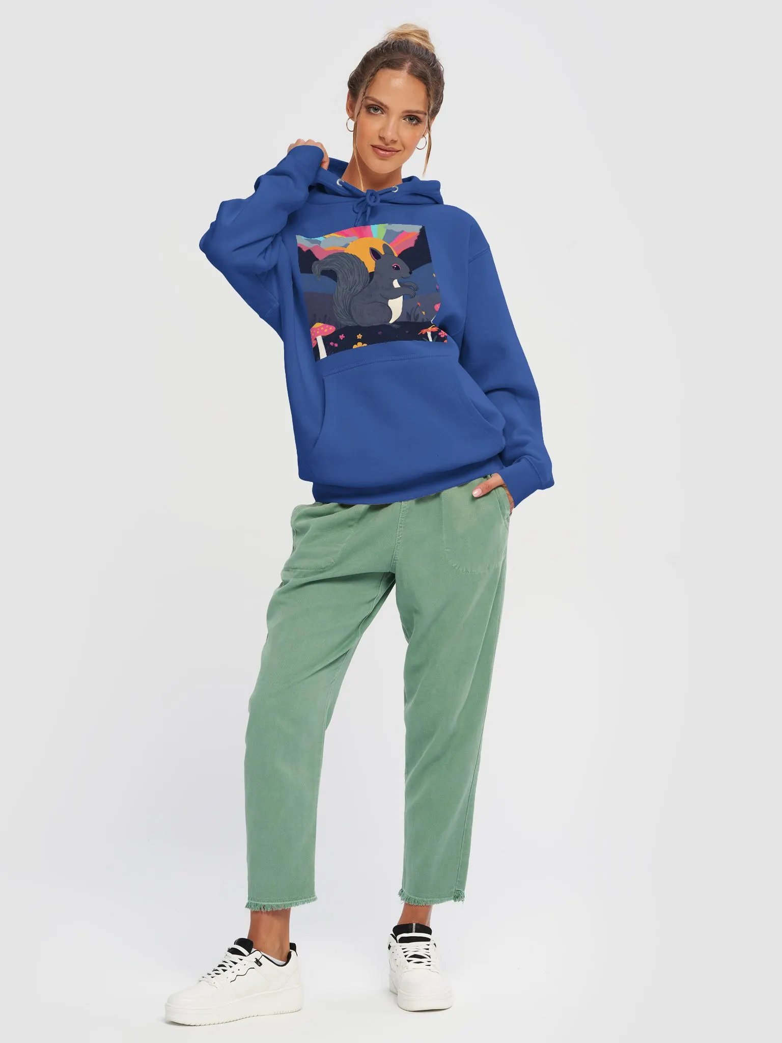 Sunset Squirrel Premium Hoodie product image (5)