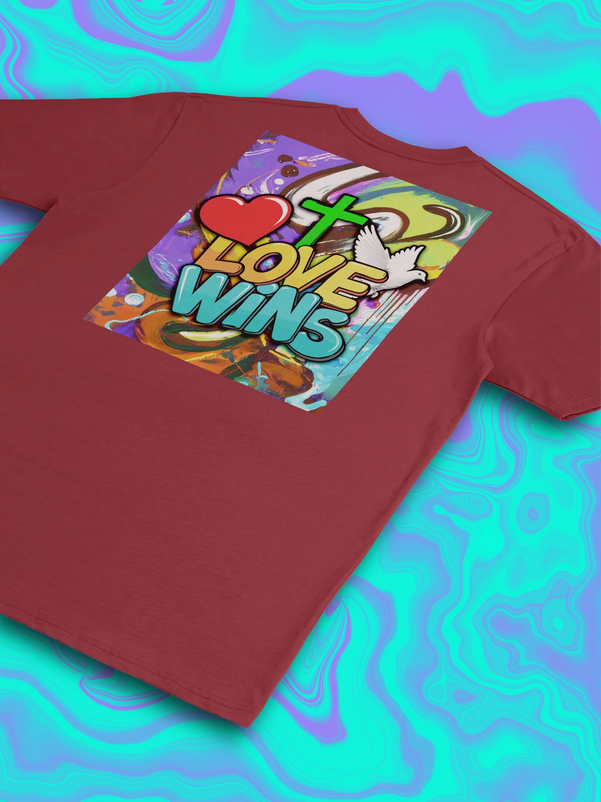 Love Wins Collection - Cotton Heritage Men's Premium Heavyweight Tee product image (4)
