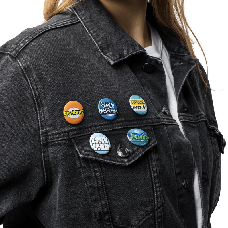 Extra Logo Pin Buttons Set + RylanLego Pin product image (4)