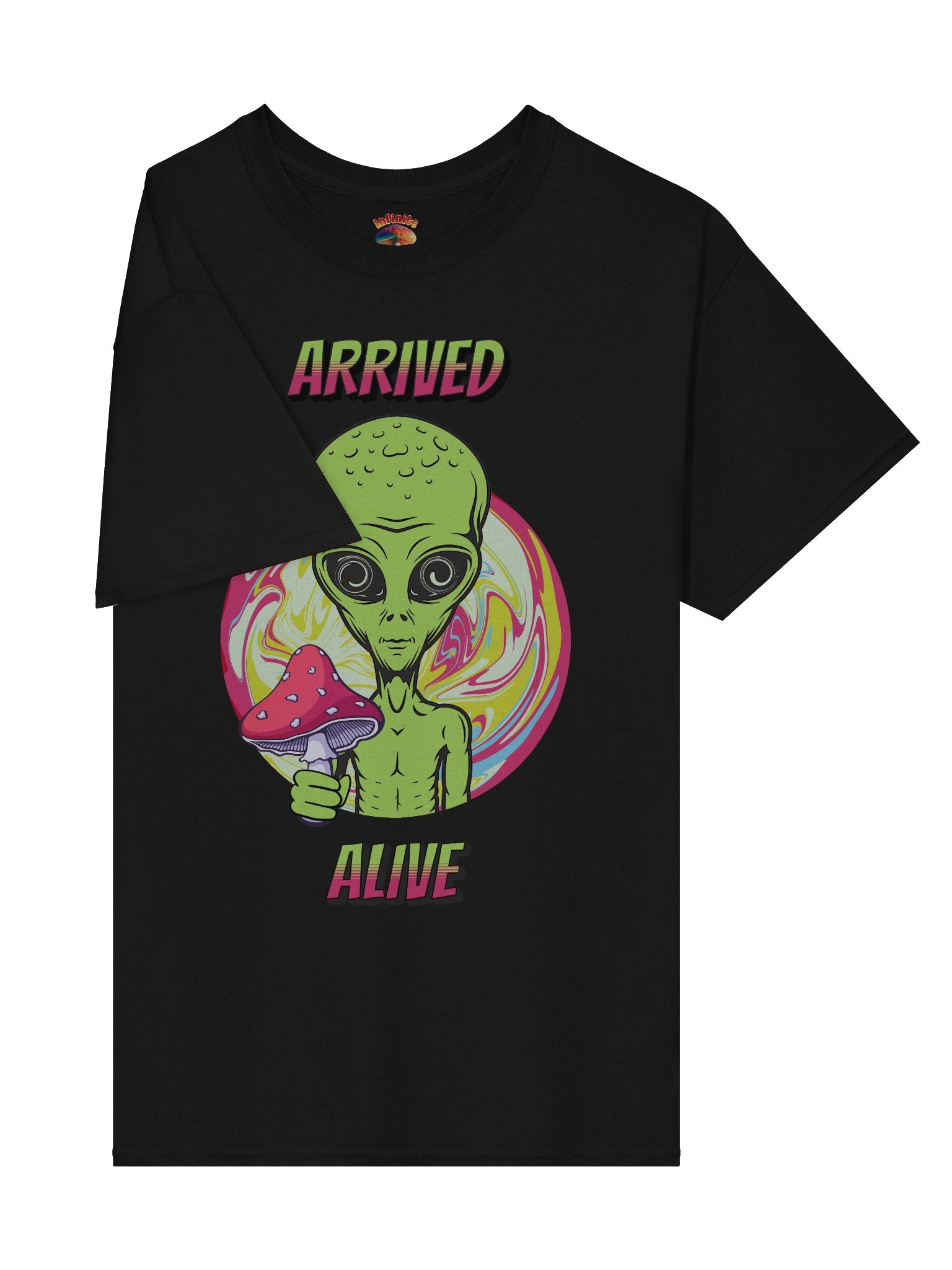 ARRIVED ALIVE ALIEN T-SHIRT product image (38)