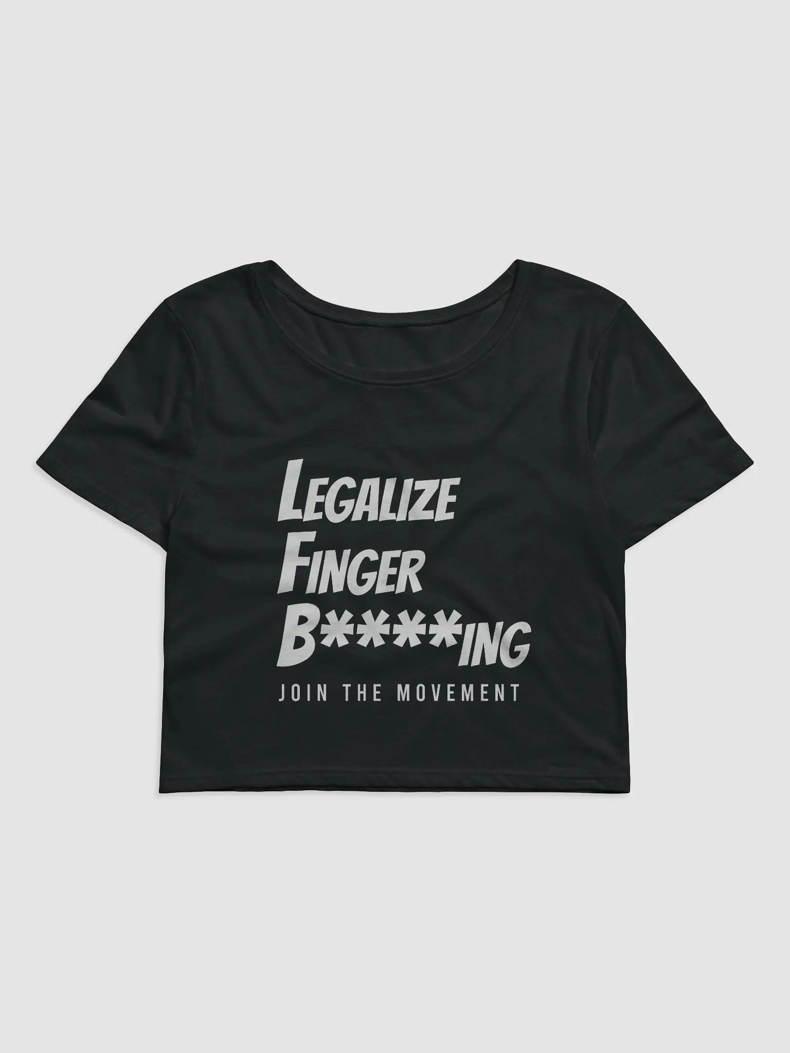 Legalize Finger B****ing Crop Top product image (2)