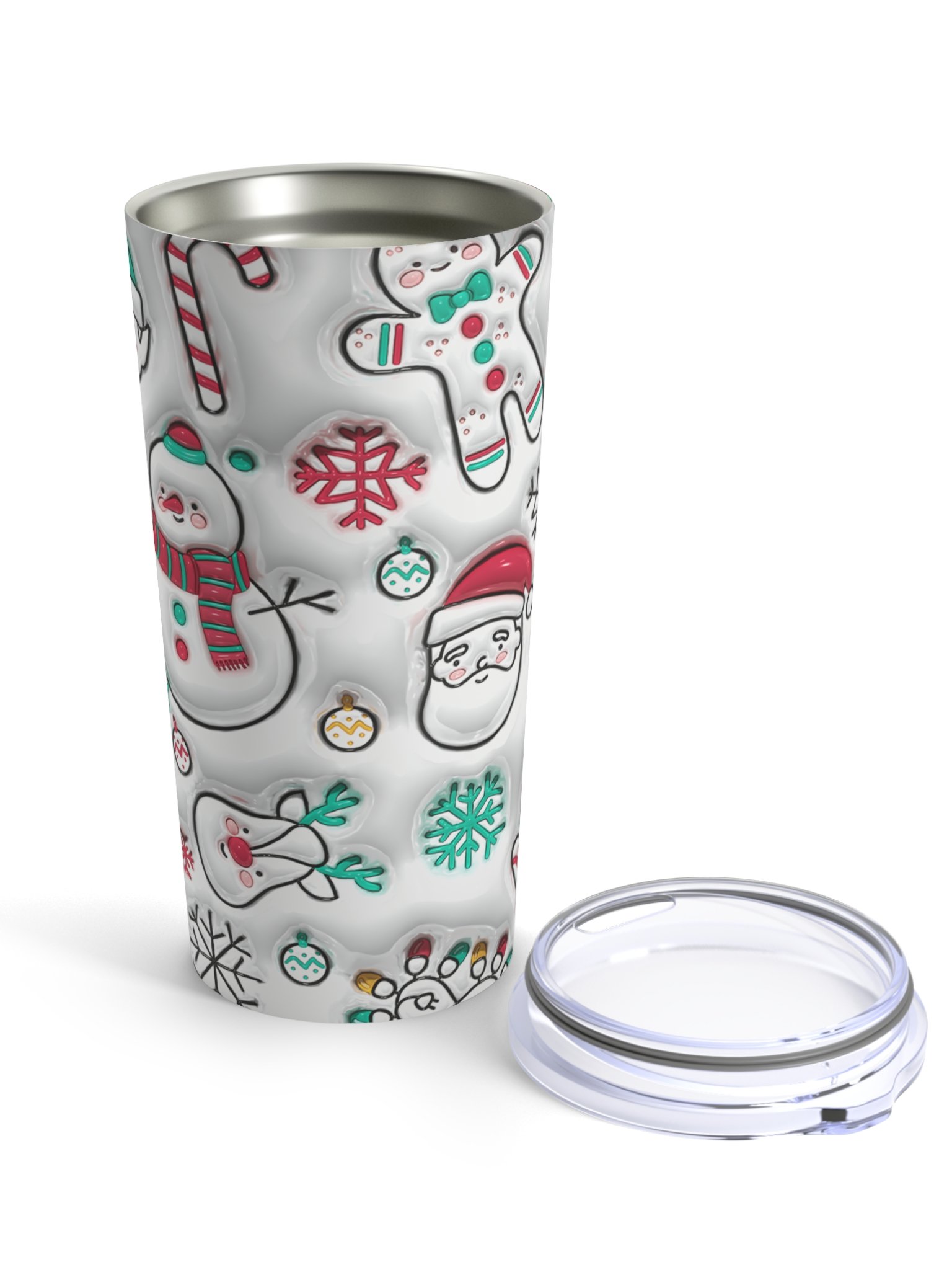 Cheerful Drops Holiday Stainless Steel Tumbler product image (6)