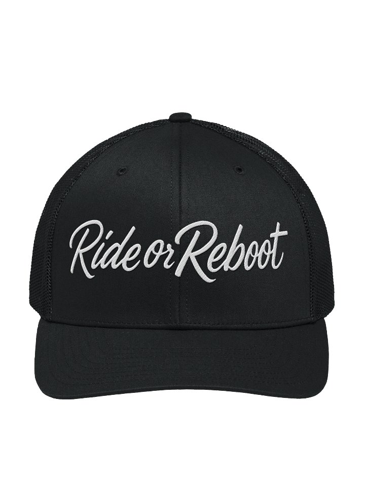 Cursive Trucker Hat product image (1)