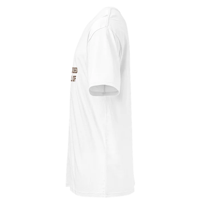 TOO FOCUSED TO FALL OFF — All‑White Tee product image (2)