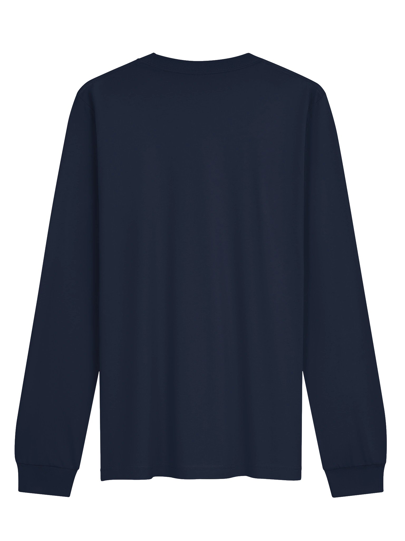 Midwest Sluggers S-Logo Navy Unisex Long Sleeve Tee product image (2)