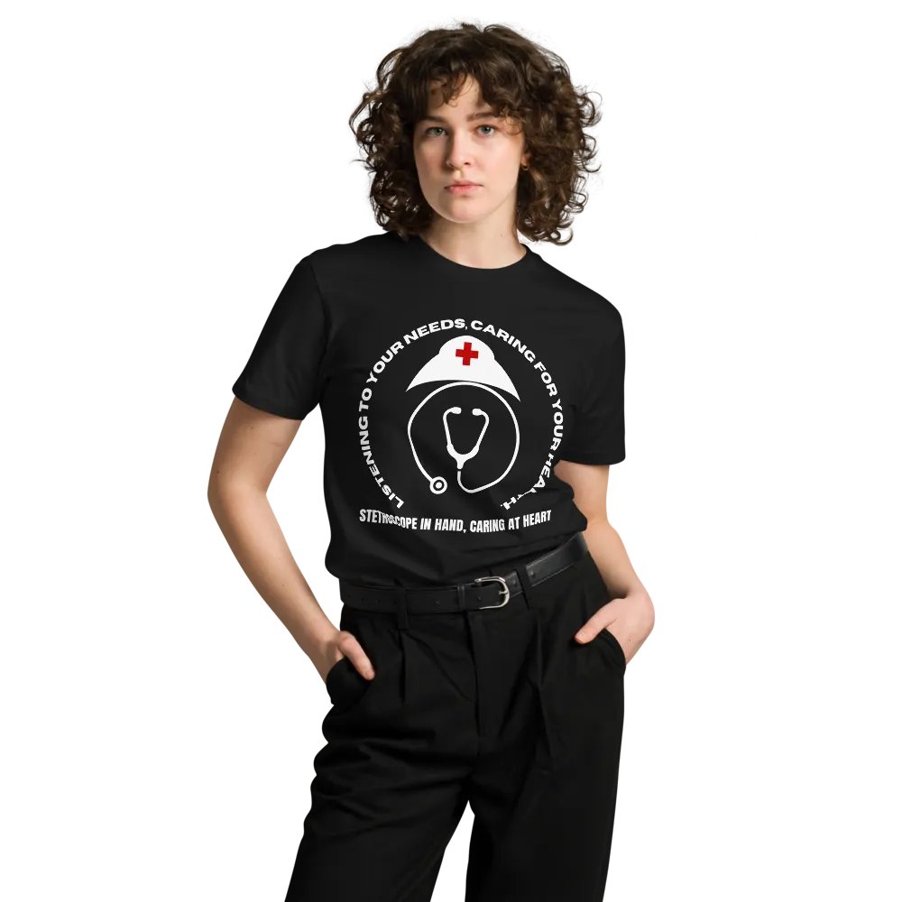 Heartbeat Hero Unisex Premium Tee product image (8)