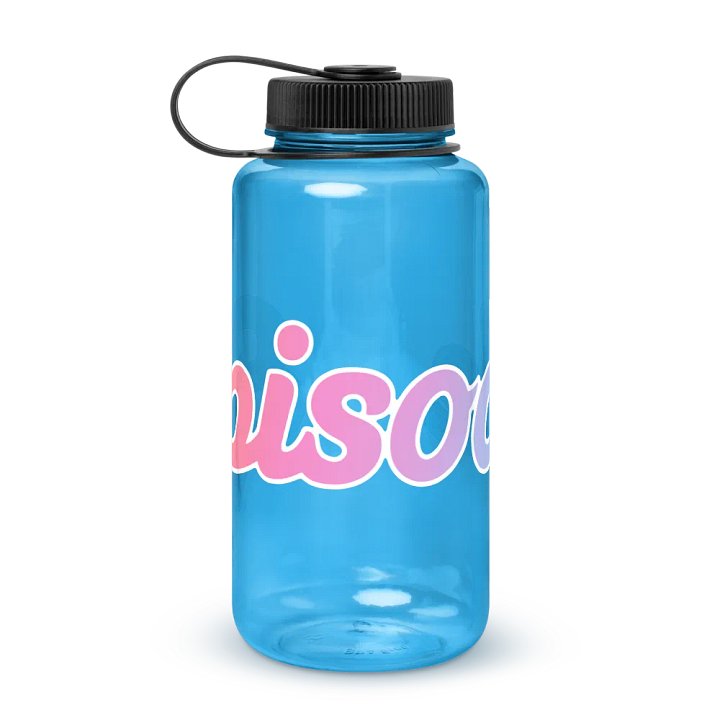 Episode Wide Mouth Plastic Water Bottle With Gradient Logo product image (1)