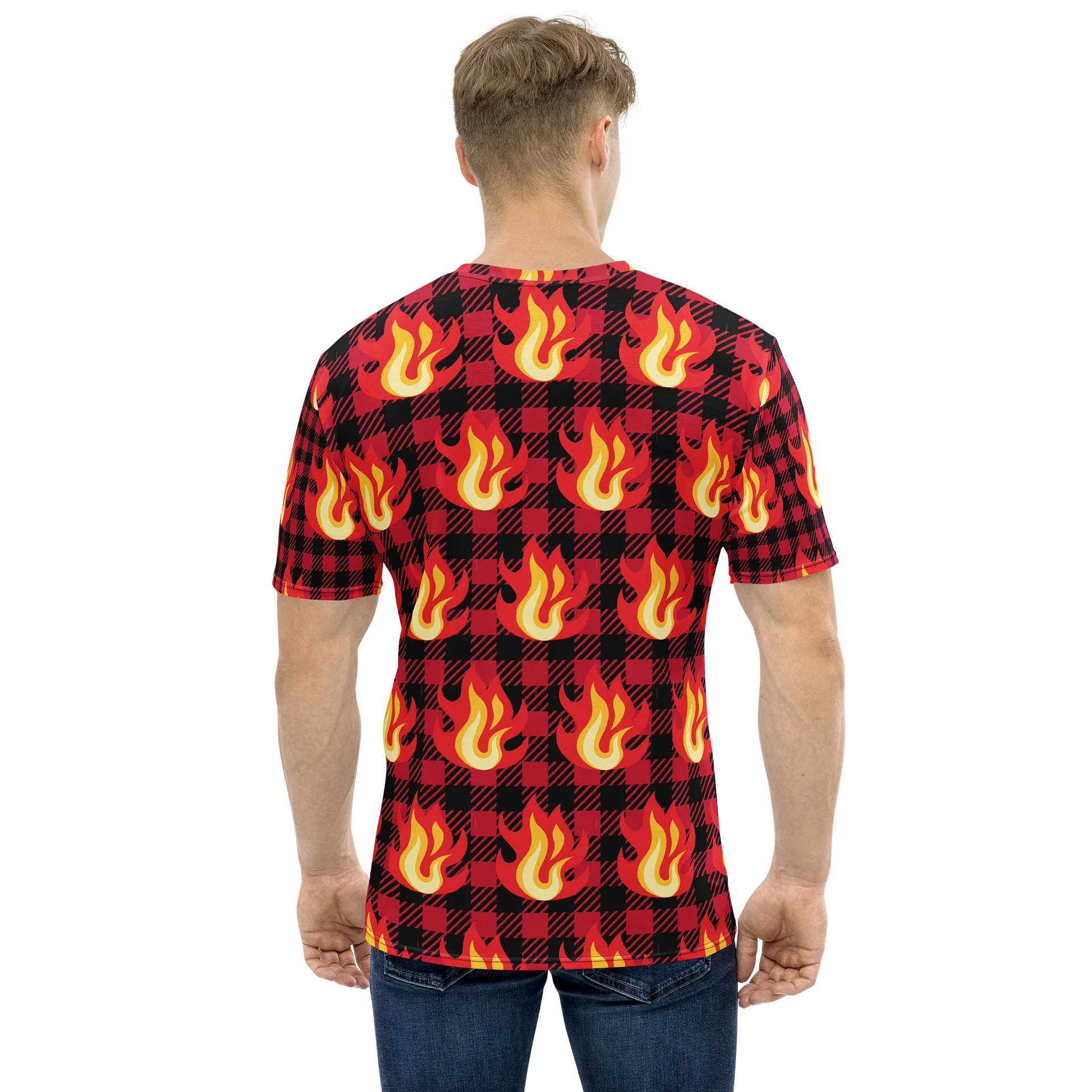 Flame Check Graphic Tee product image (3)