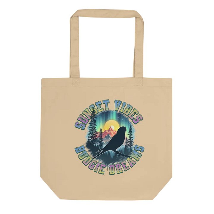 Sunset Vibes Budgie Dreams Eco Tote product image (1)