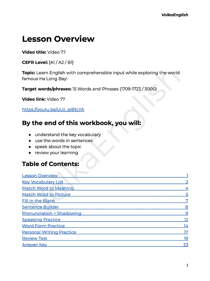 Video 77 Study Pack product image (2)