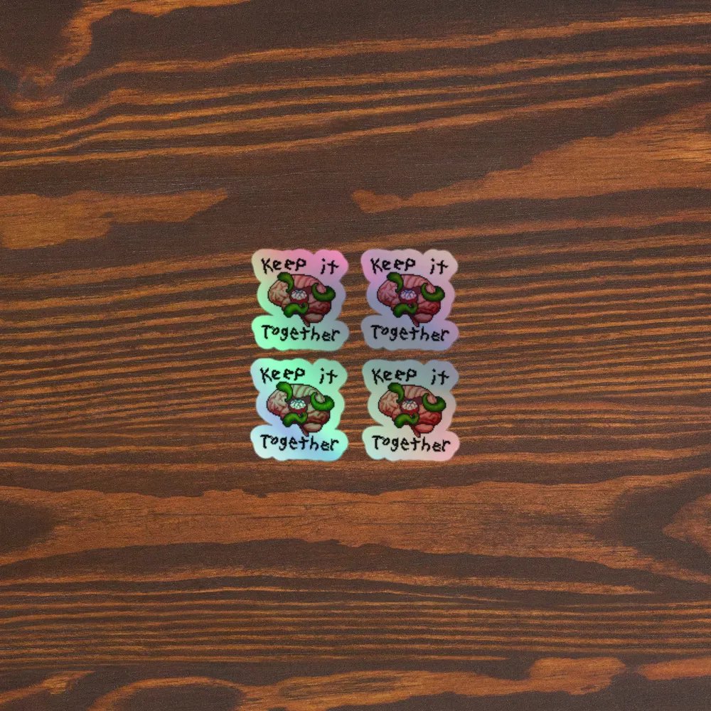Keep It Together Holographic Sticker Sheet product image (4)