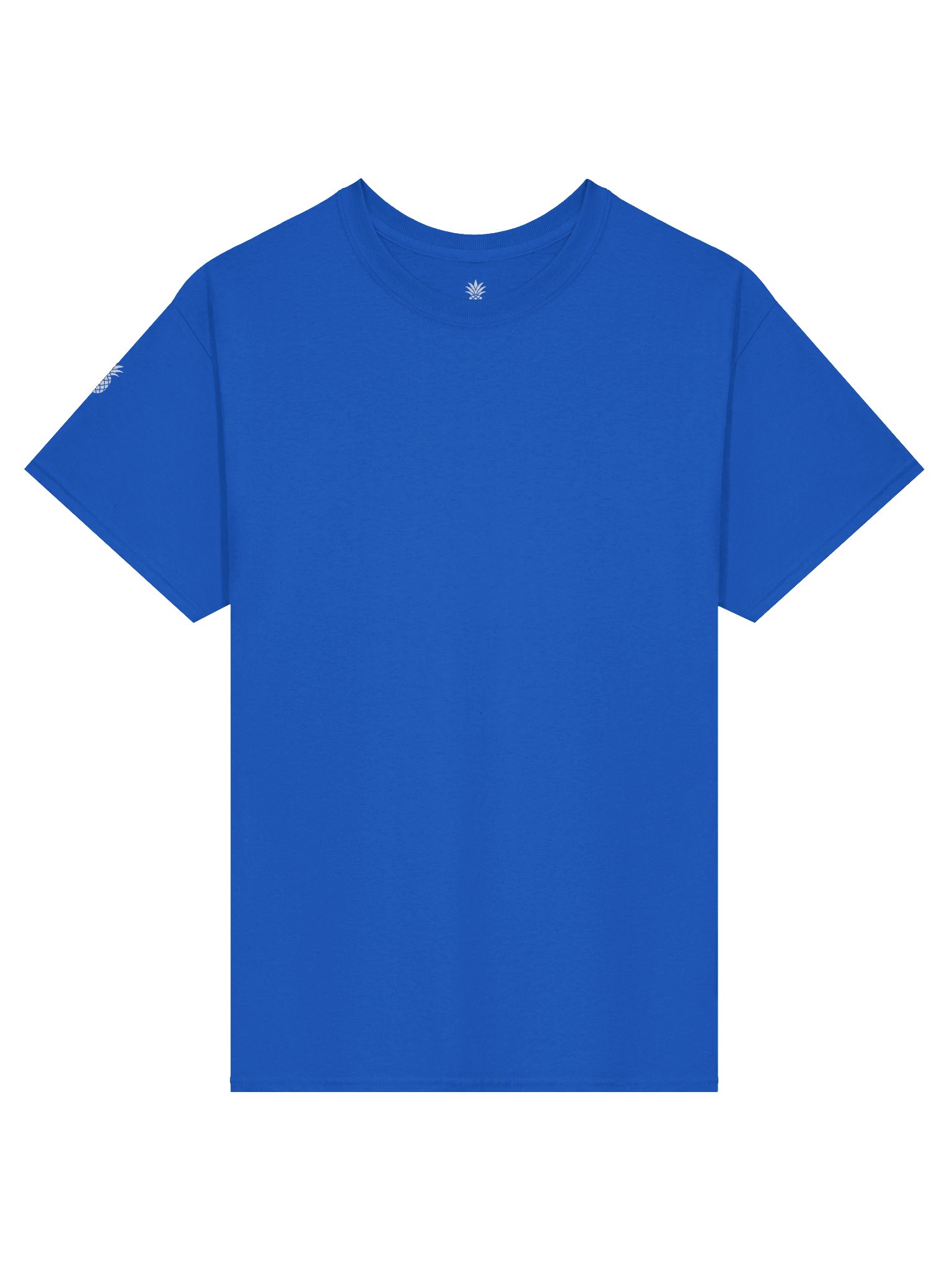 Boxy Fit Lucky Pineapple® Minimalist Sleeve Solid Color Unisex T-Shirt (Jewel Tone Colors) product image (3)
