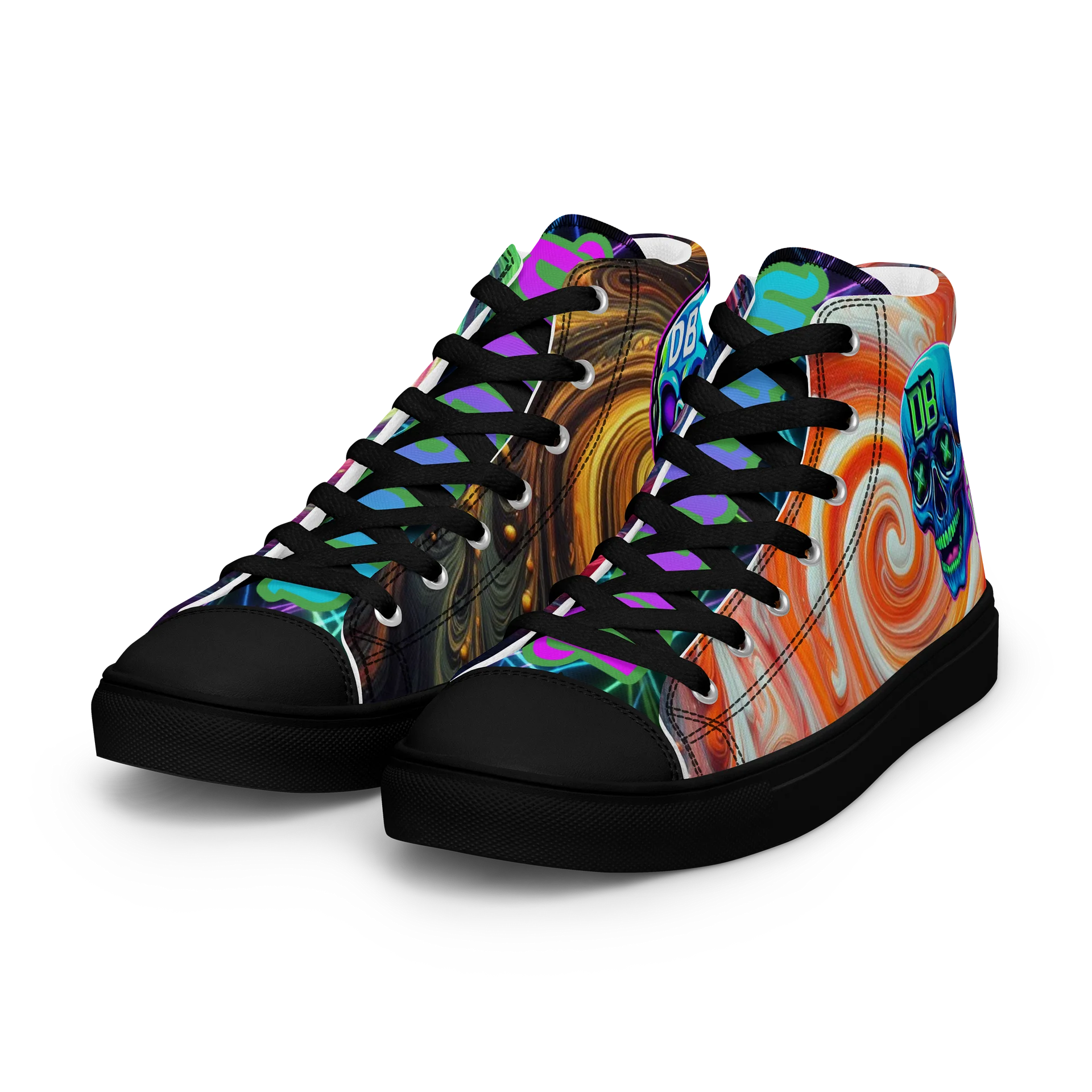 Women's "Cosmic Anarchy" Premium High-Top Sneakers product image (6)
