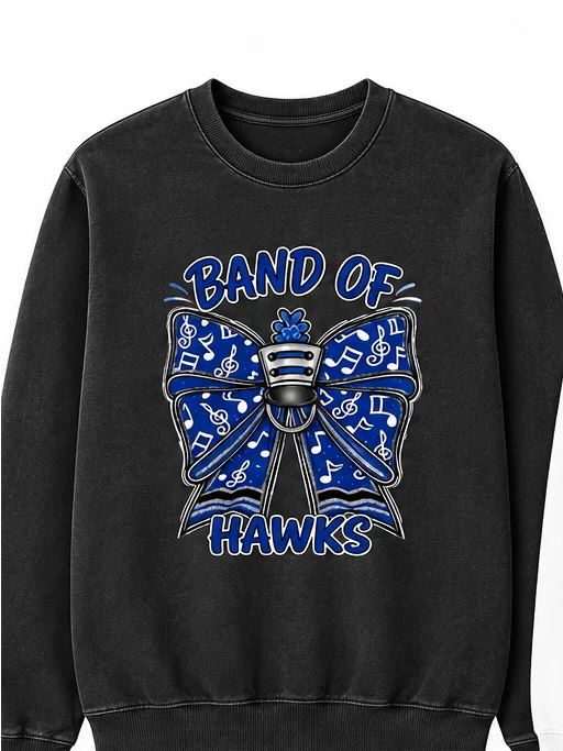 Hawks Bow Comfort Colors Sweat Shirt product image (1)
