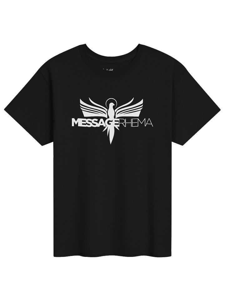 Message Rhema Logo T-shirt BLACK product image (1)