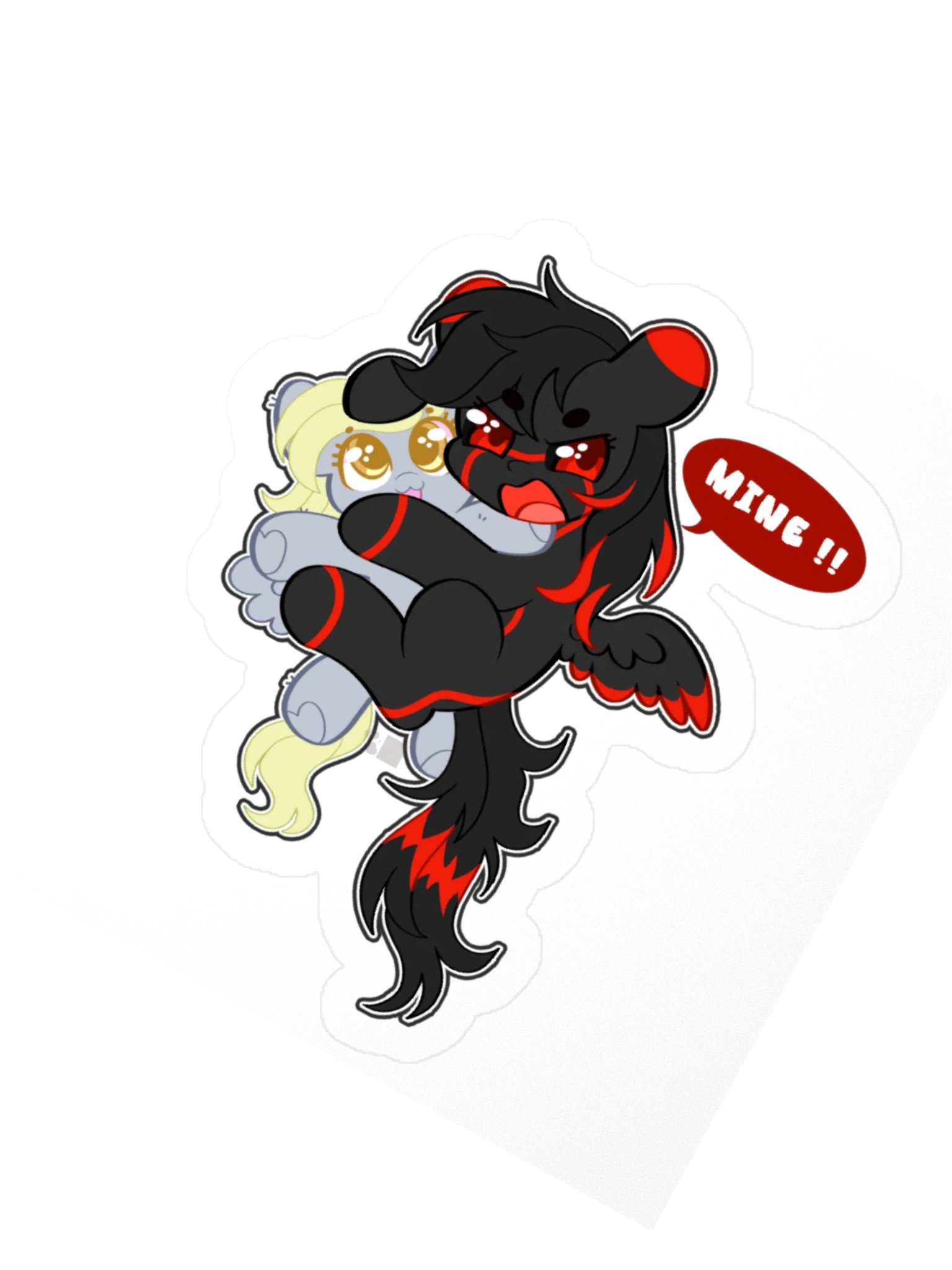 Meeped MLP Mine Sticker product image (2)