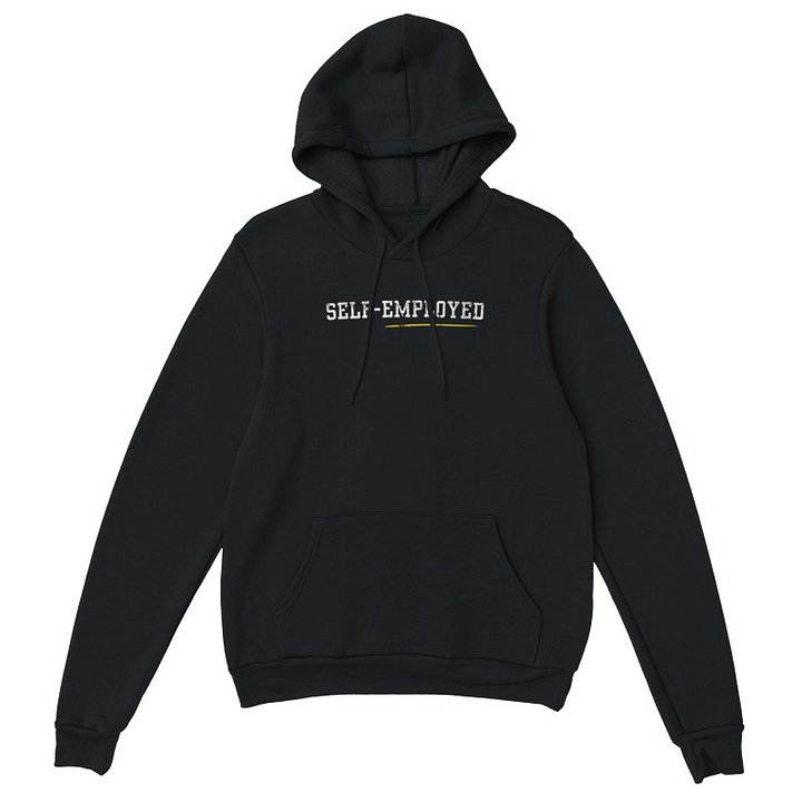 Self-Employed Hoodie product image (1)