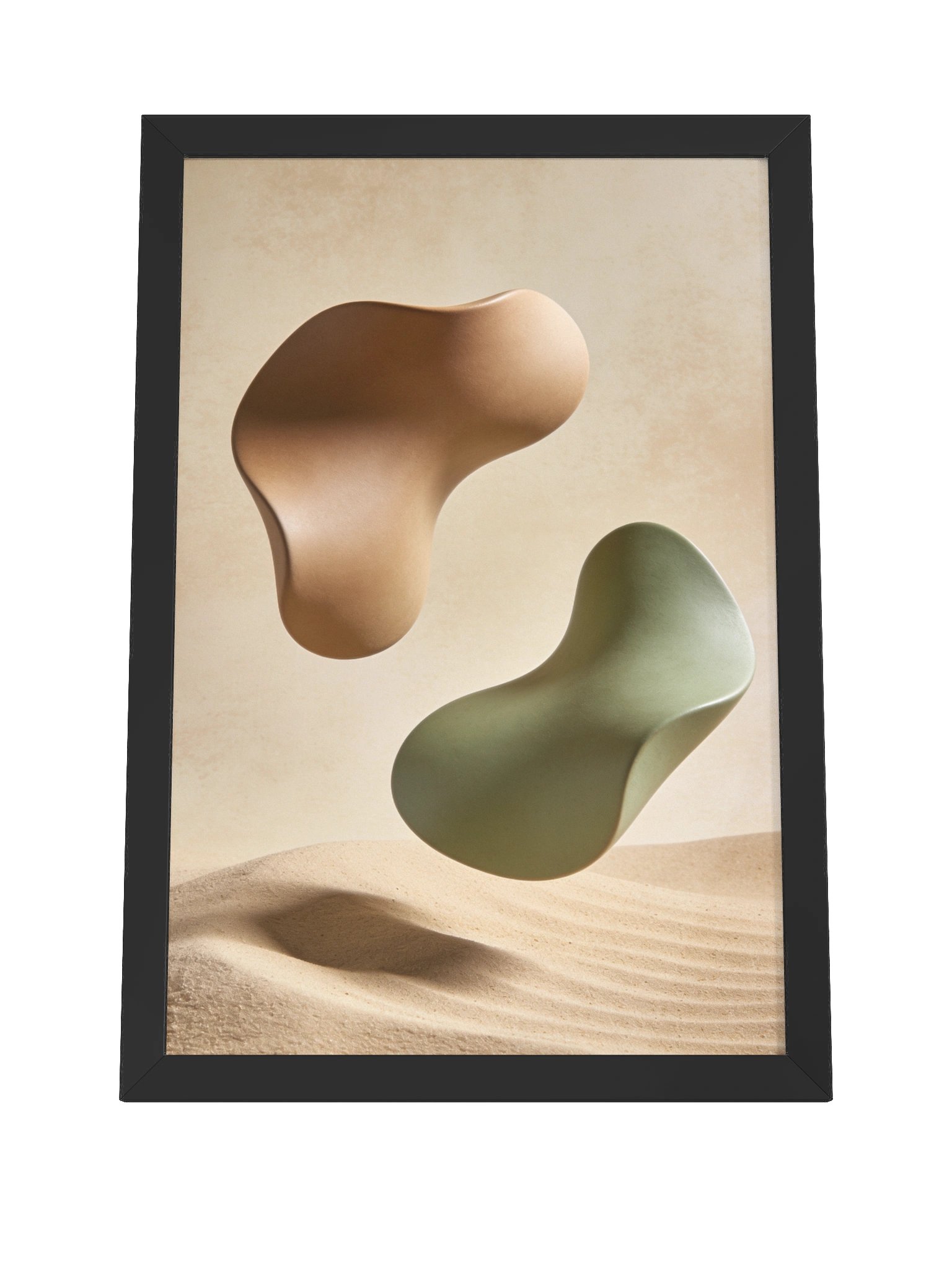 Desert Harmony: Abstract Earth Tones Wall Art- 30×46 cm product image (11)
