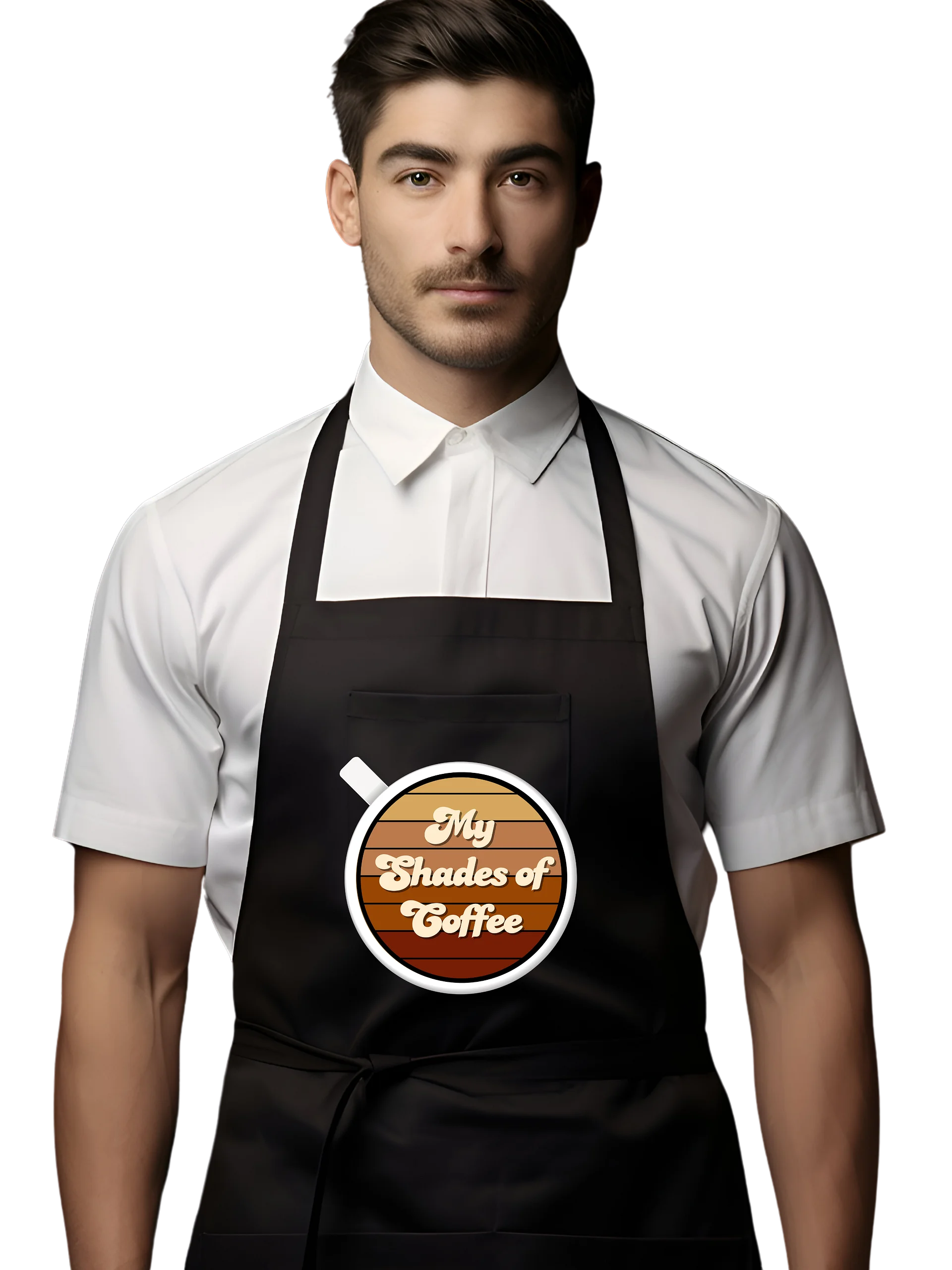 My Shades Of Coffee Apron product image (1)