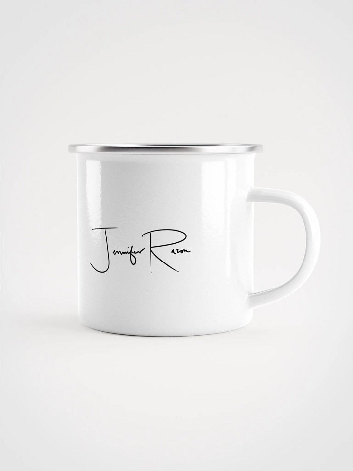 Jennifer Razon Logo Enamel Mug product image (2)