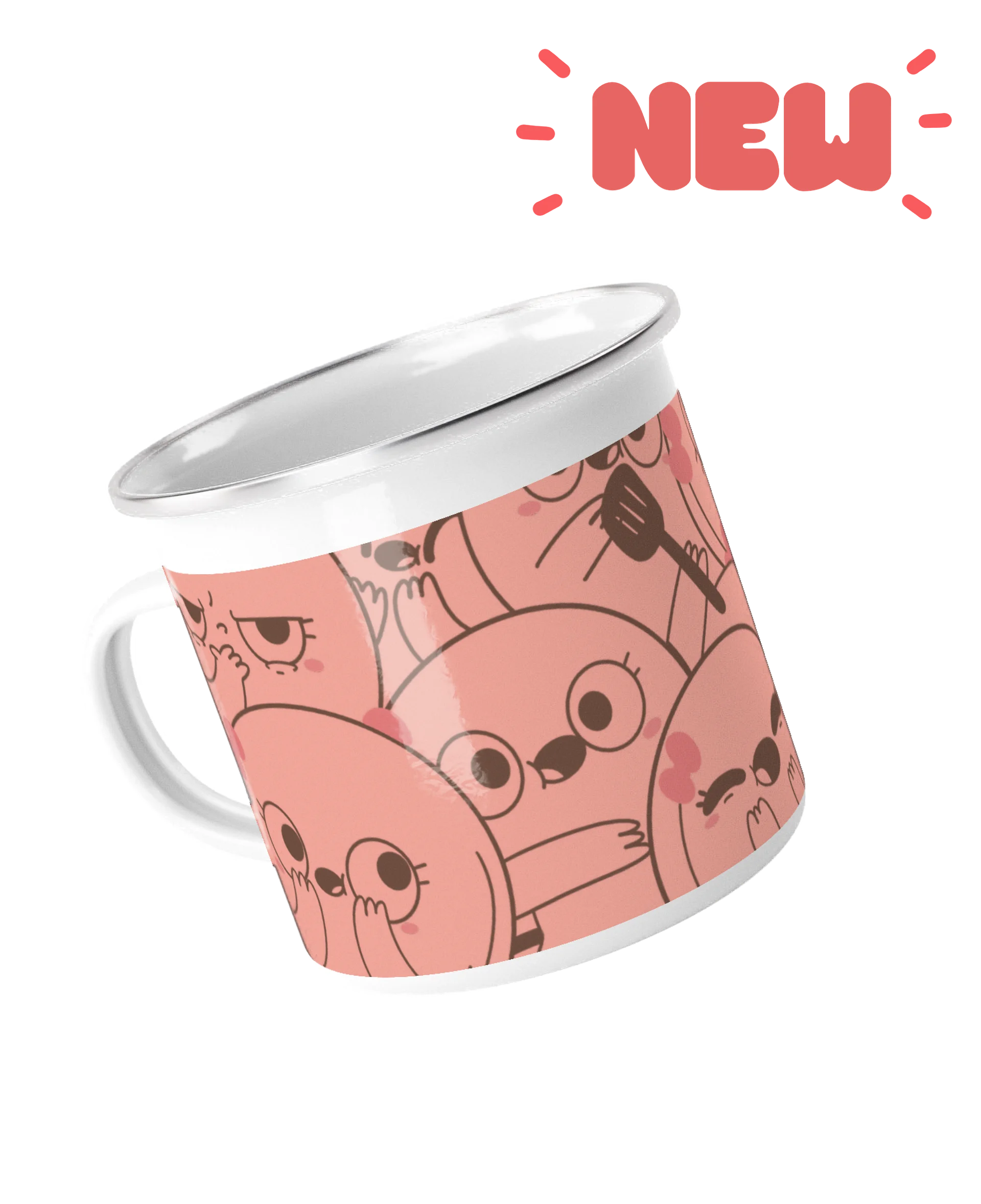 Pancake’s World | Enamel Mug product image (1)