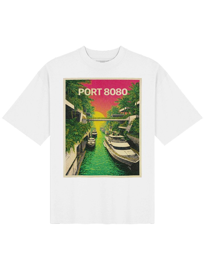 port 8080 sunset (oversized fit) product image (1)
