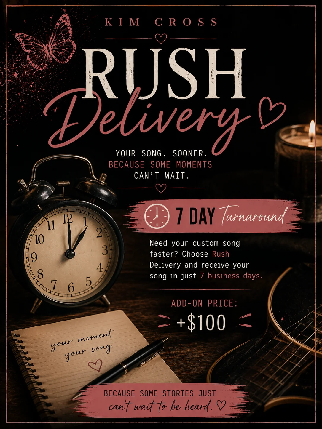 Rush Delivery (7 Business Days) +100 product image (1)