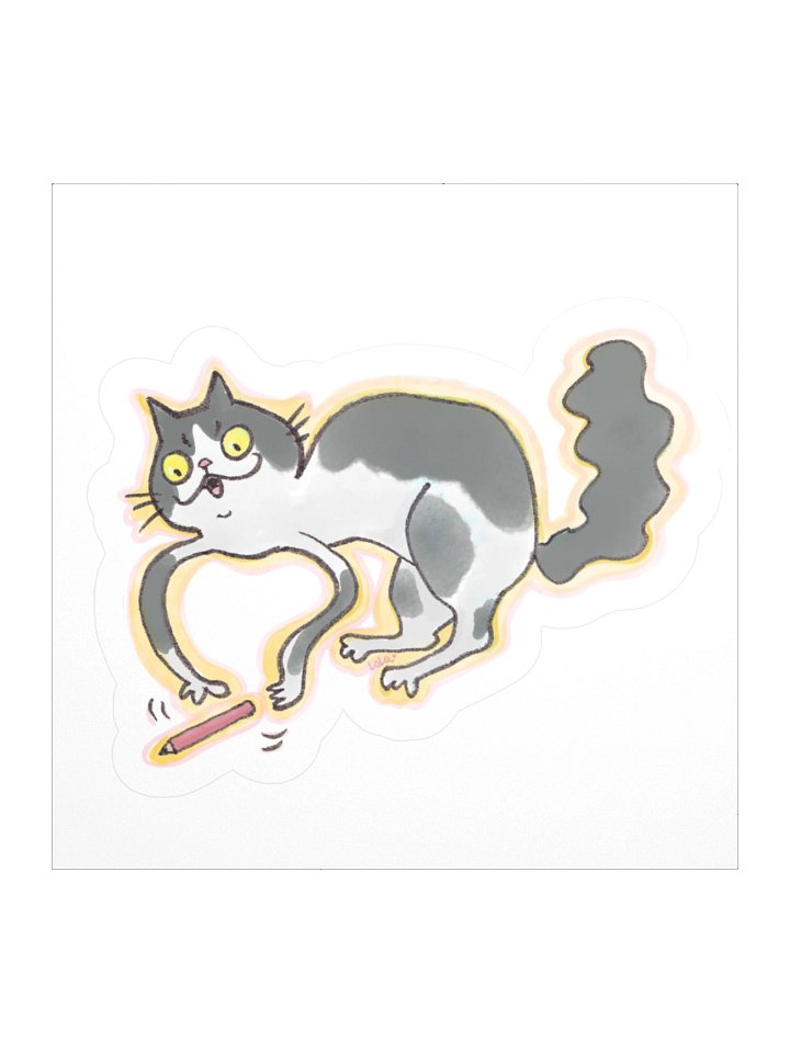 Artist Cat Sticker product image (2)