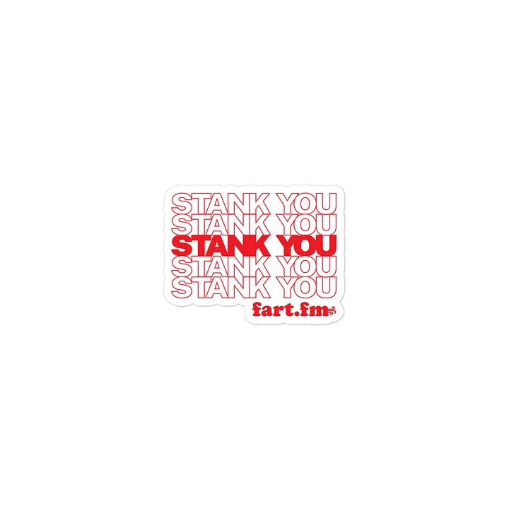 Stank You Sticker product image (1)