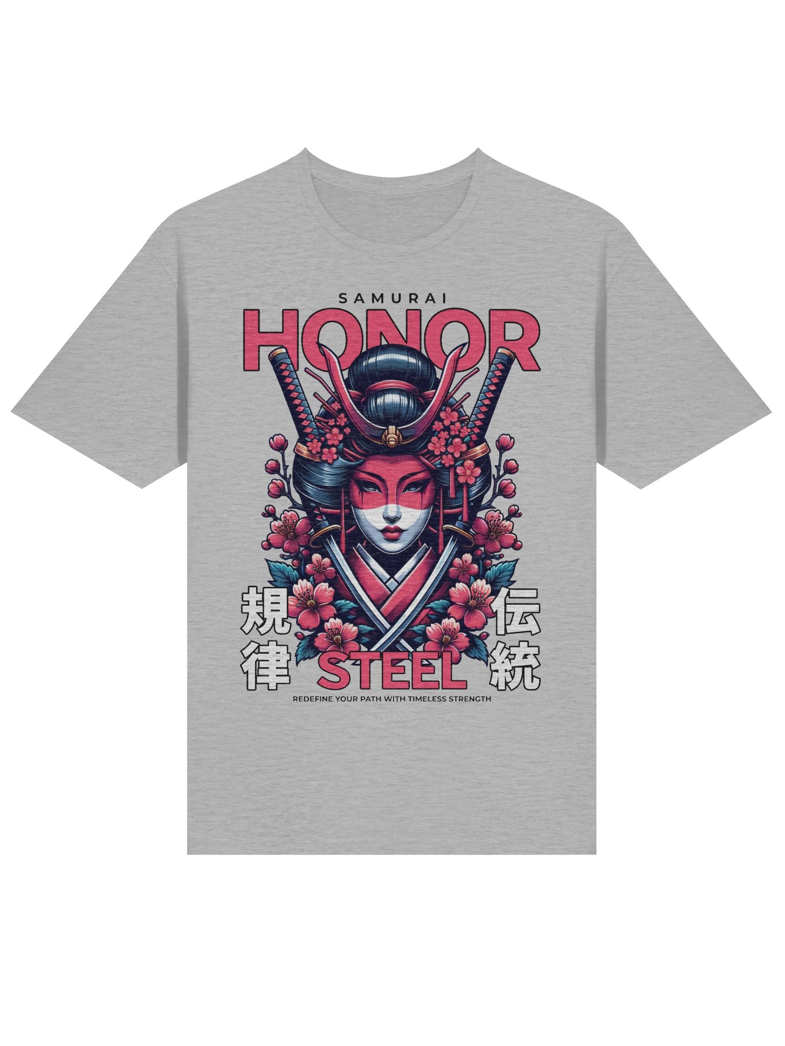 Samurai Honor Steel Kunoichi T-Shirt - Gildan Softstyle product image (2)