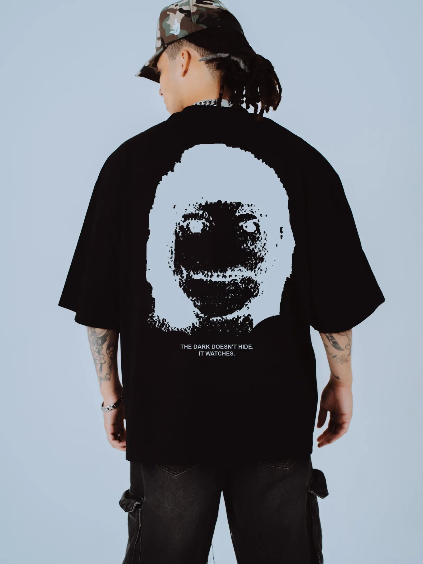The Dark Doesn’t Hide T-Shirt product image (1)