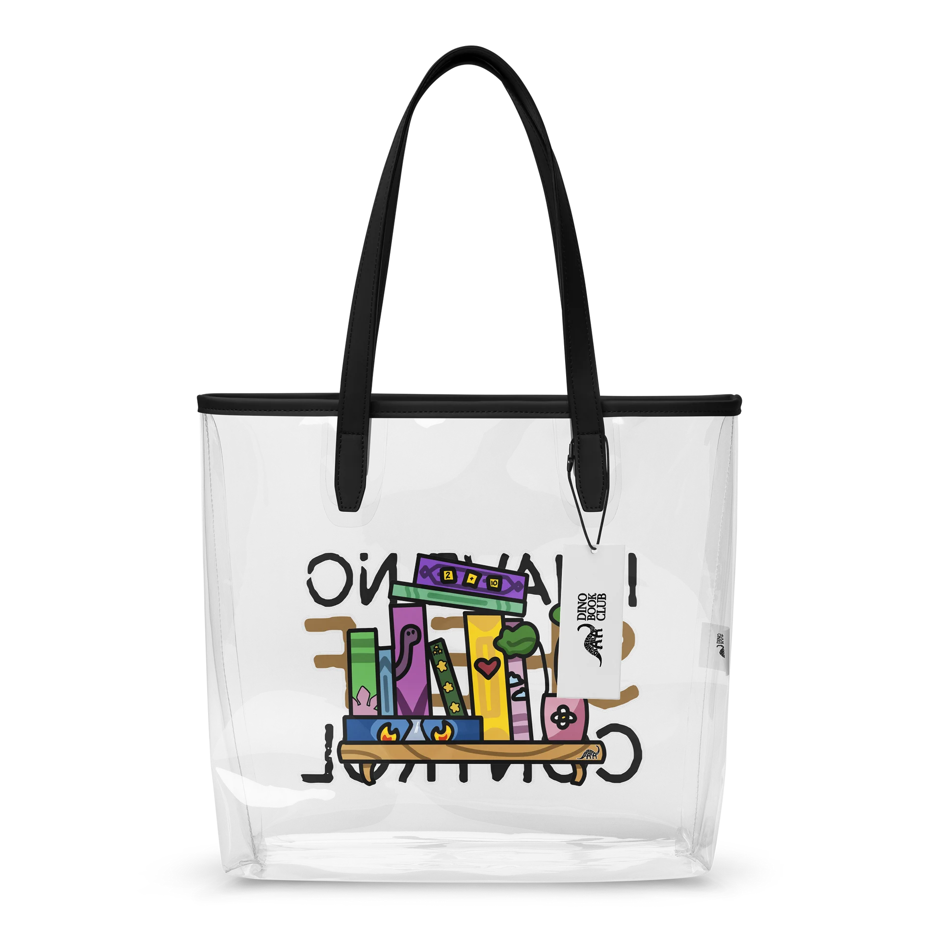 No Shelf Control Clear Tote Bag product image (1)