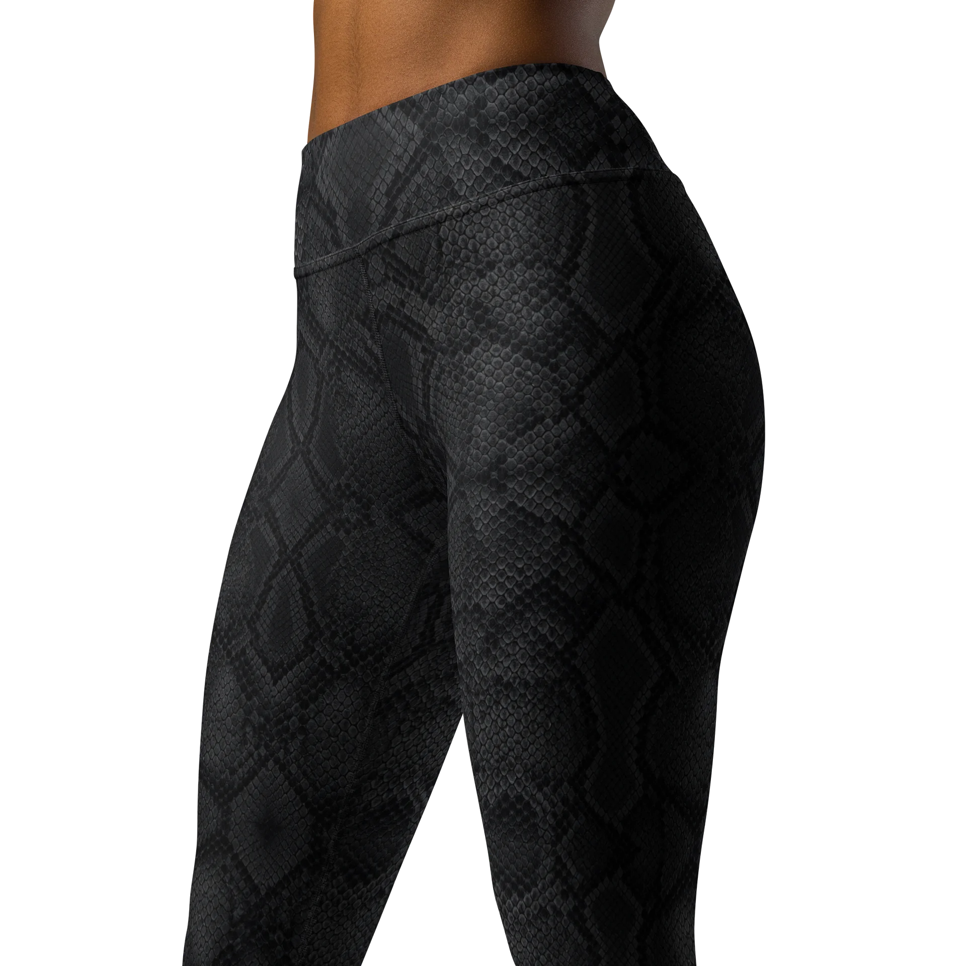 LEGGING TAILLE HAUTE ULTRA-SOUPLE IMPRIMÉ PEAU DE SERPENT – ALCHIMISTAE product image (3)