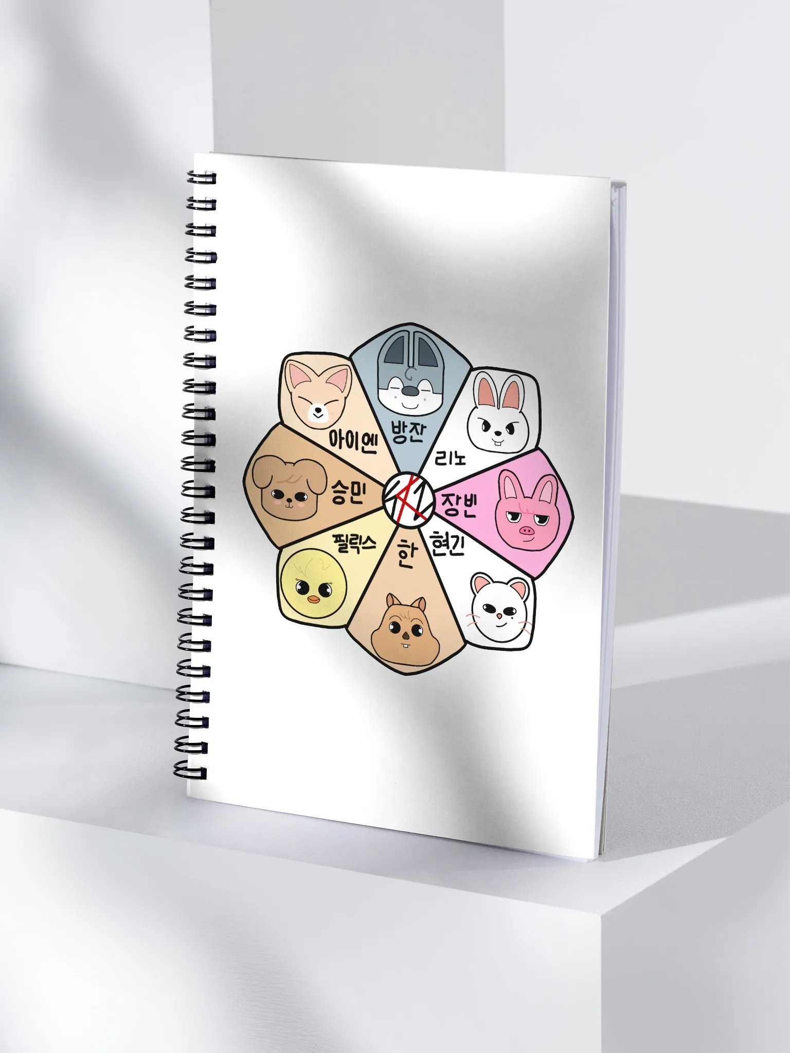 Stray kids Skzoo Hangul Flower Notebook product image (4)