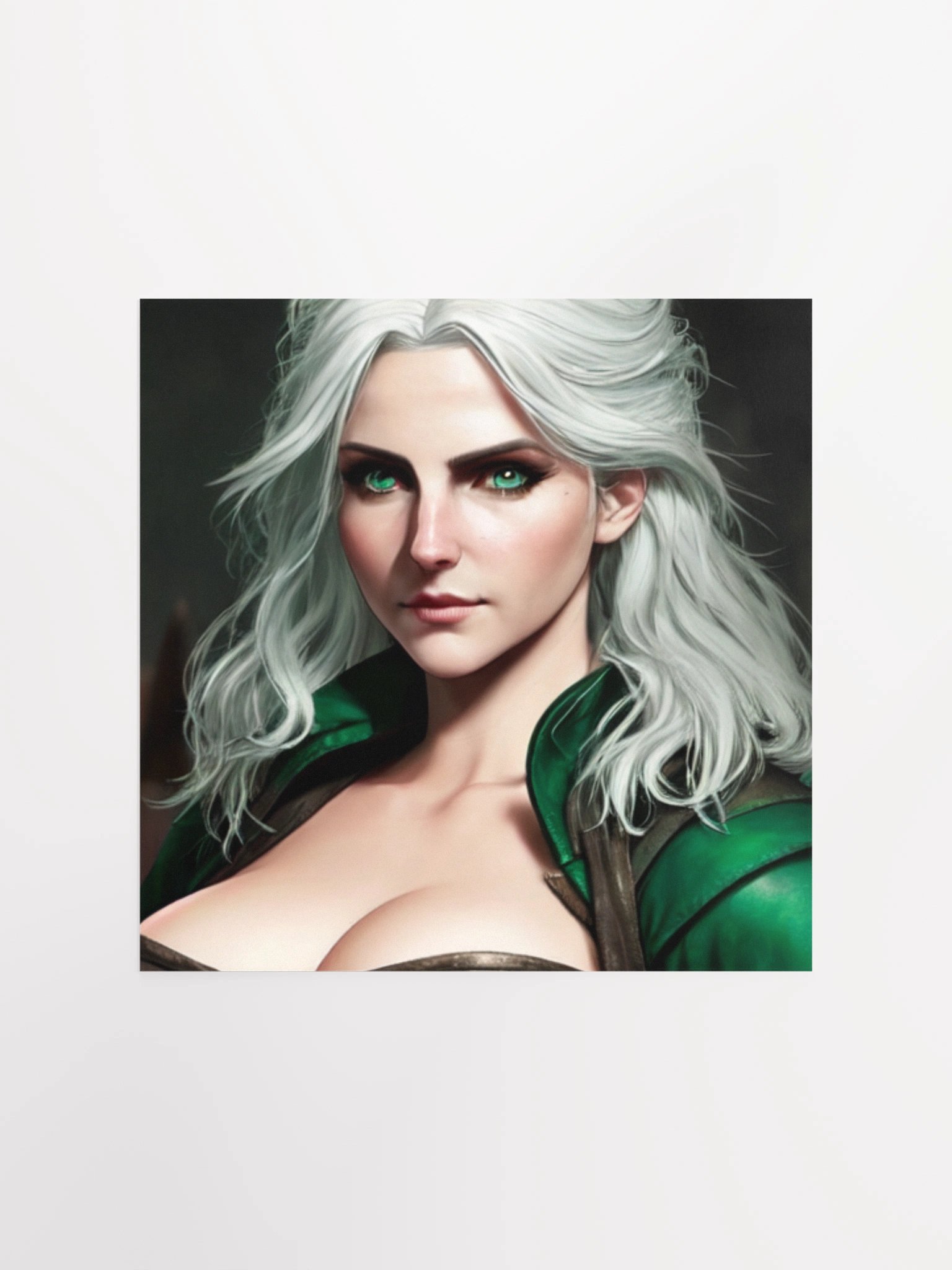 Serene Silver Beauty Poster product image (4)