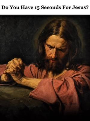 Do You Have 15 Seconds For Jesus…🙏✝️ #jesus #love #faith #christiantiktok 