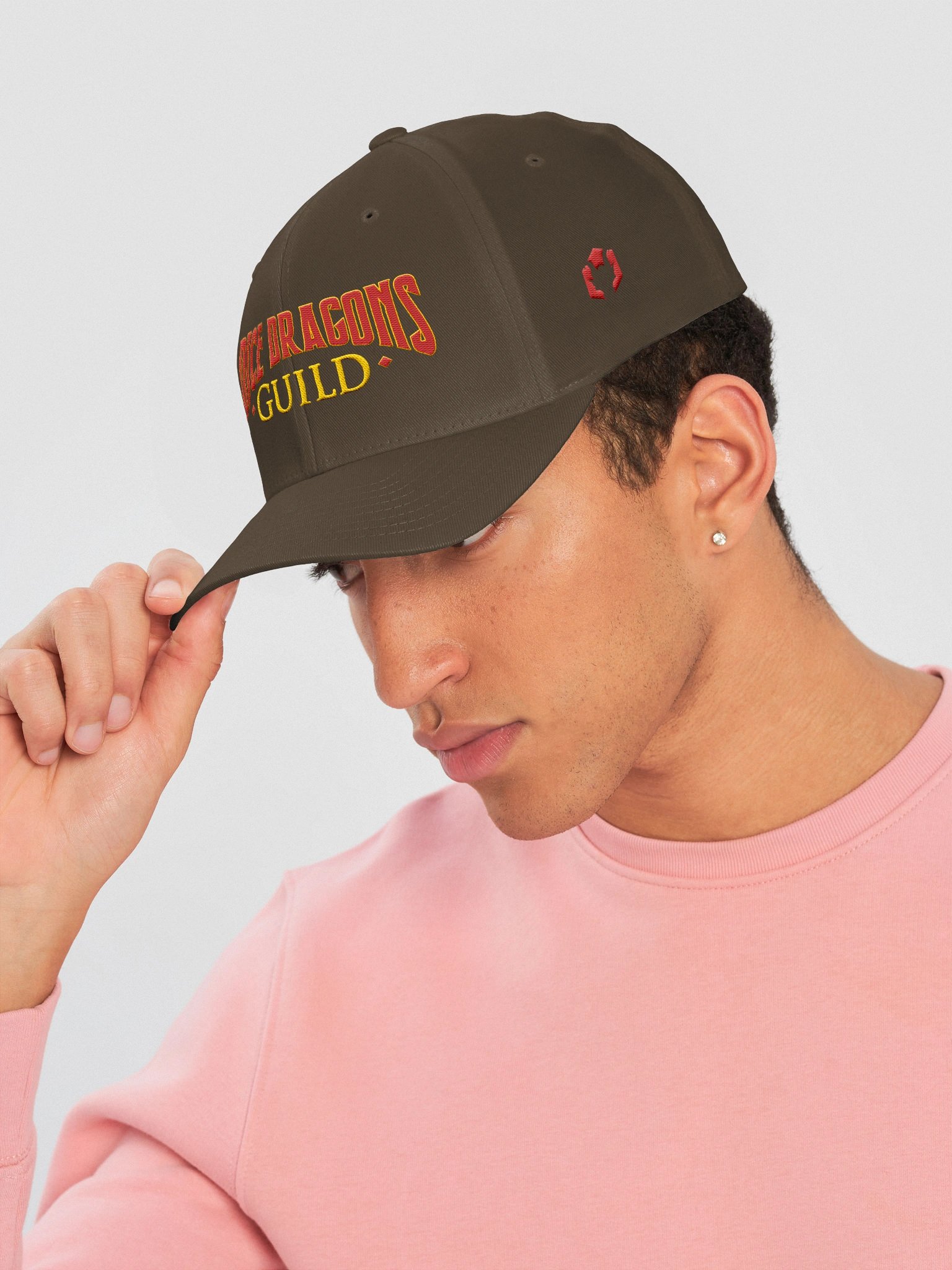 Dice Dragons Guild Premium Fitted Cap product image (6)