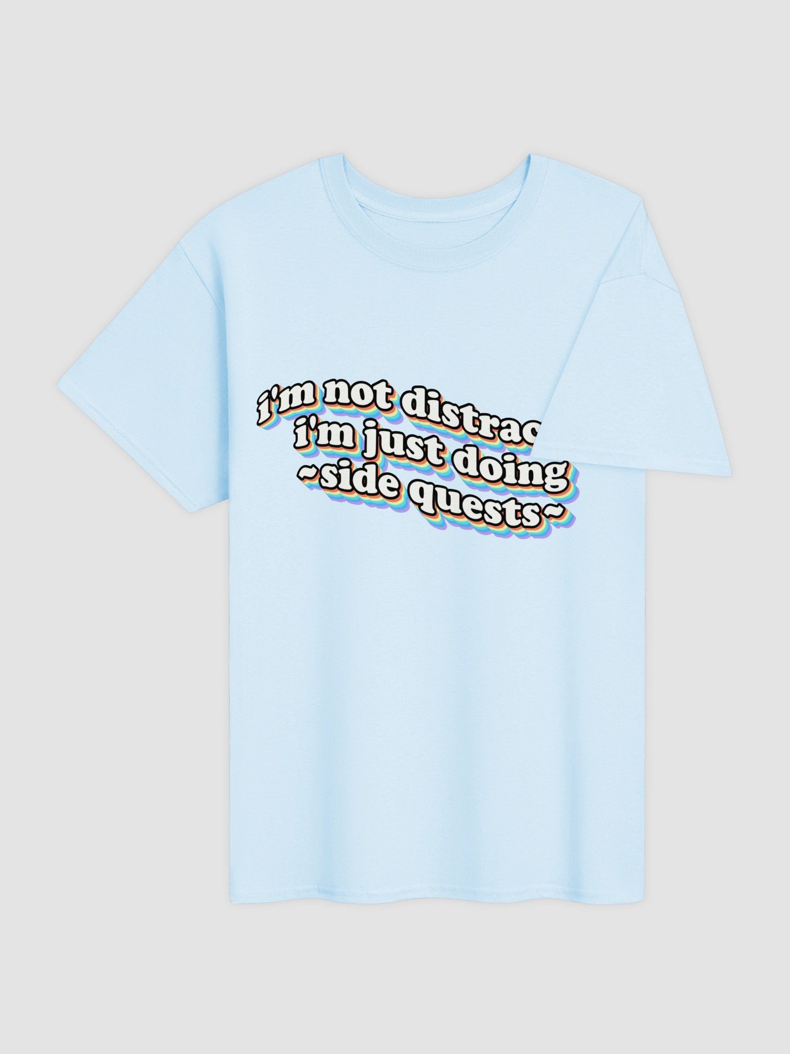 I'm not distracted, I'm just doing side quests T-shirt product image (12)