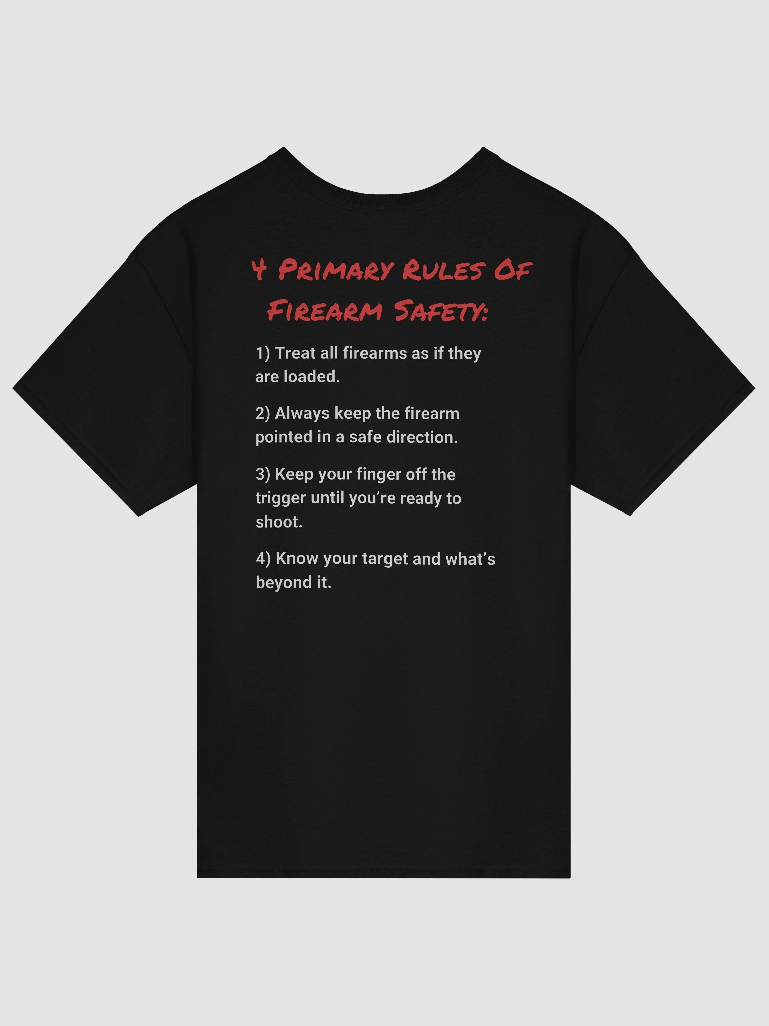 4 Primary Rules of Firearm Safety product image (2)