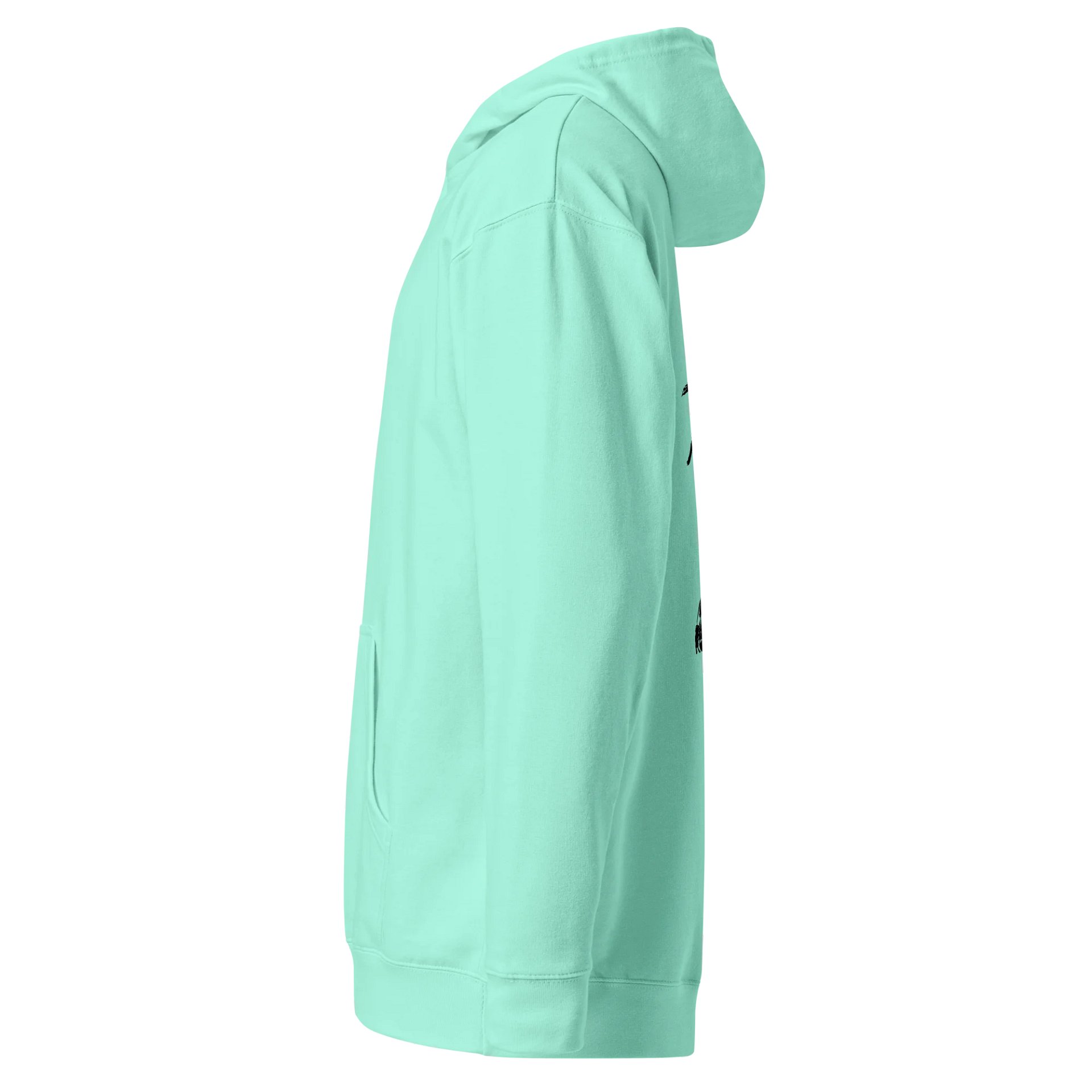 The Lives On HIGH | YTG STEALTH | UNISEX Hoodie | Mint green product image (4)