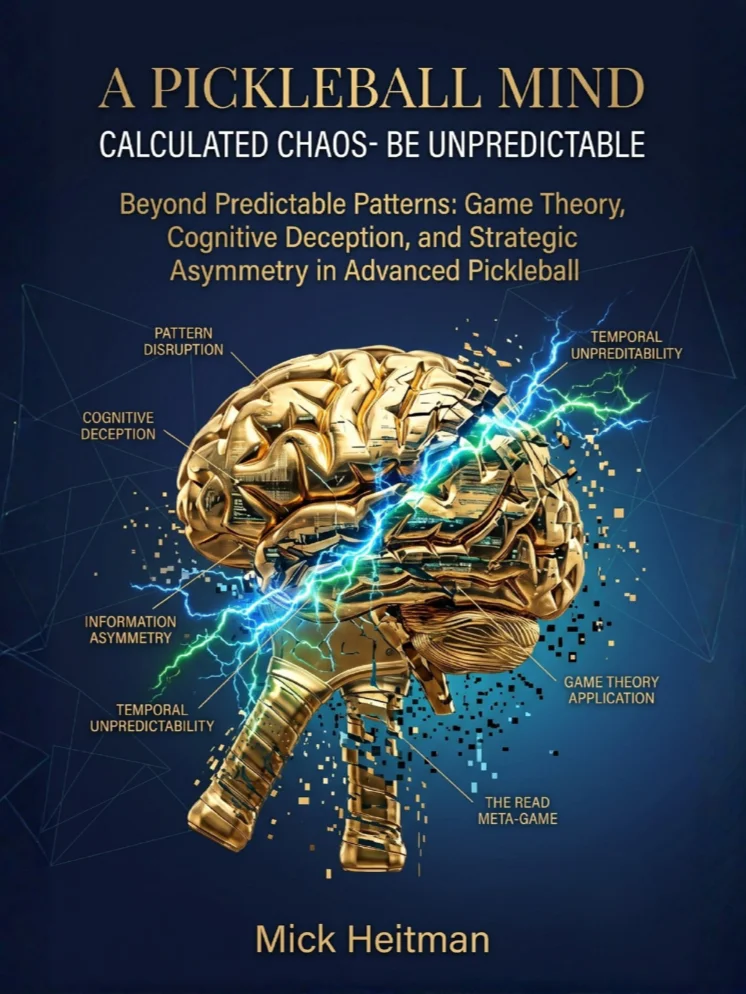 A Pickleball Mind - Calculated Chaos Be Unpredictable product image (1)