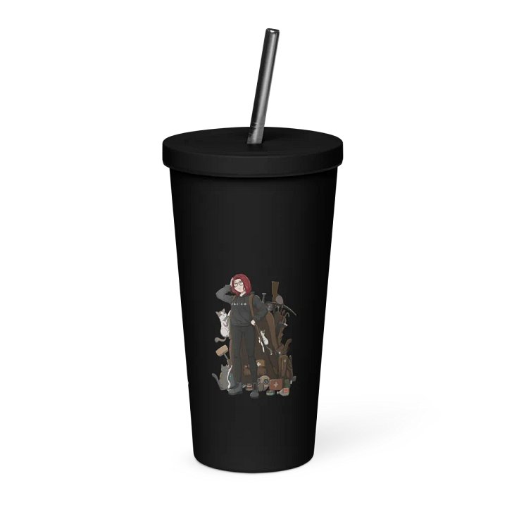 Loot Joblin Insulated Tumbler with a Straw product image (43)