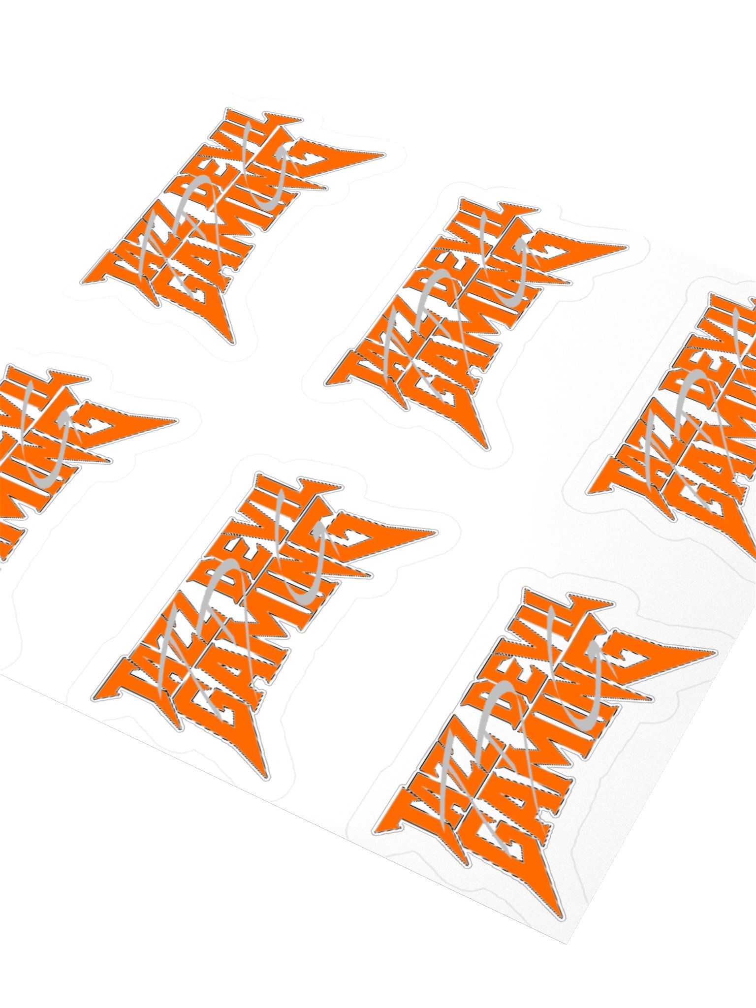 Tazz Devil Gaming Signature Logo Sticker product image (9)