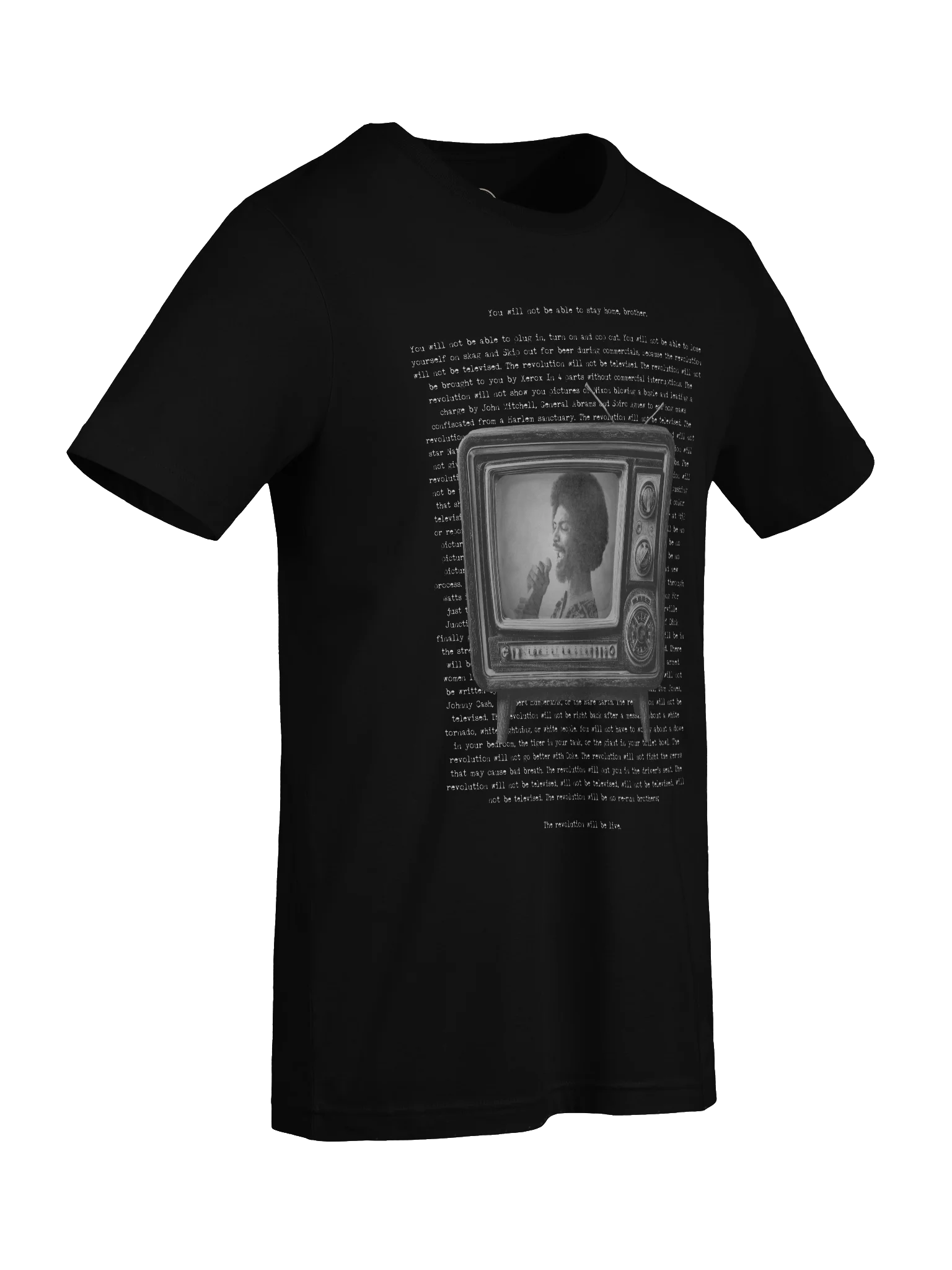 the revolution will not be televised tee product image (9)