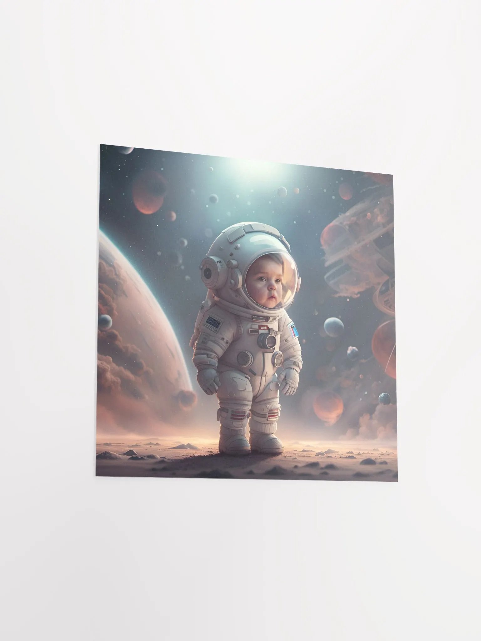 Child Astronaut Poster product image (9)