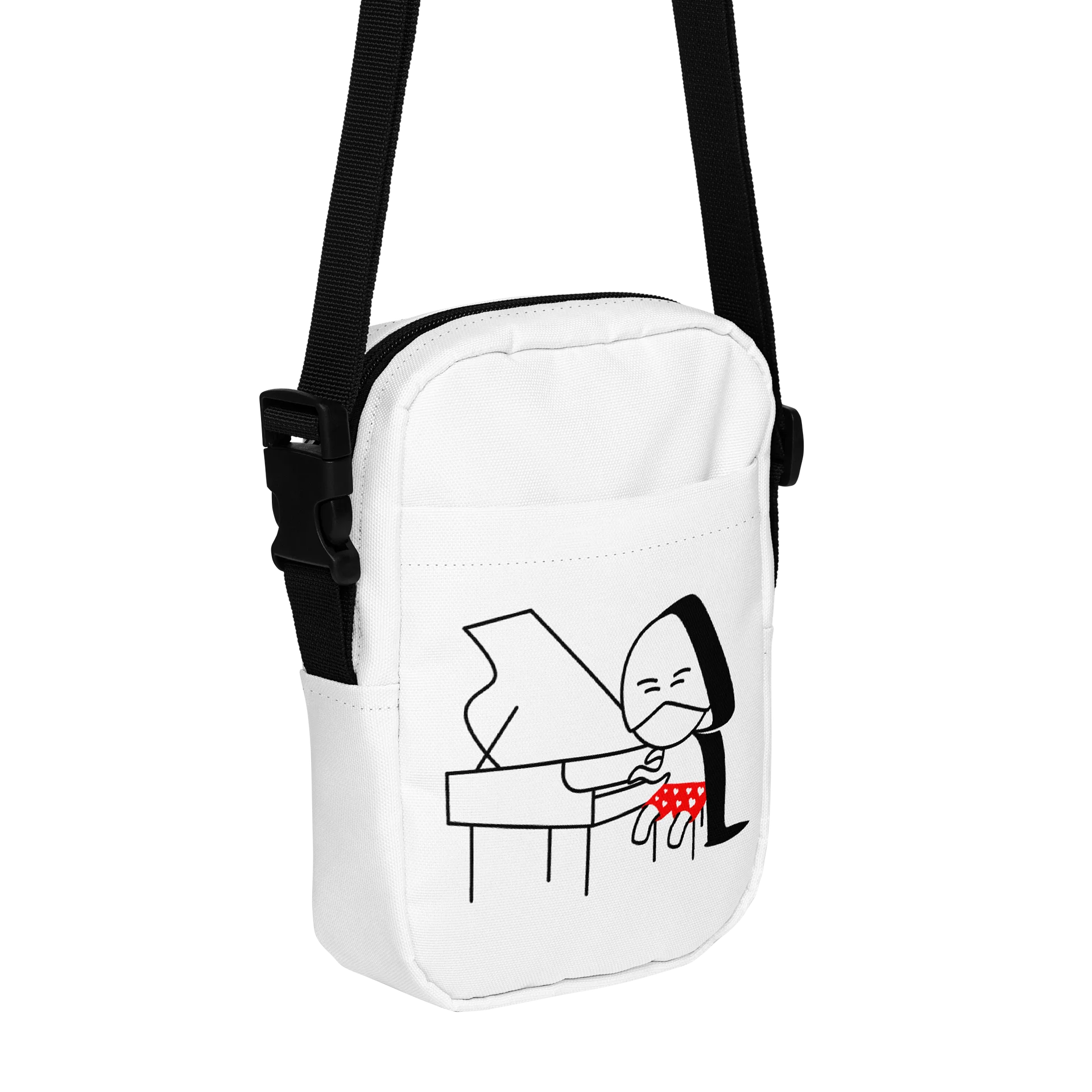 *BRAND NEW* Man. Mask. Piano. Pants. Crossbody Bag product image (1)